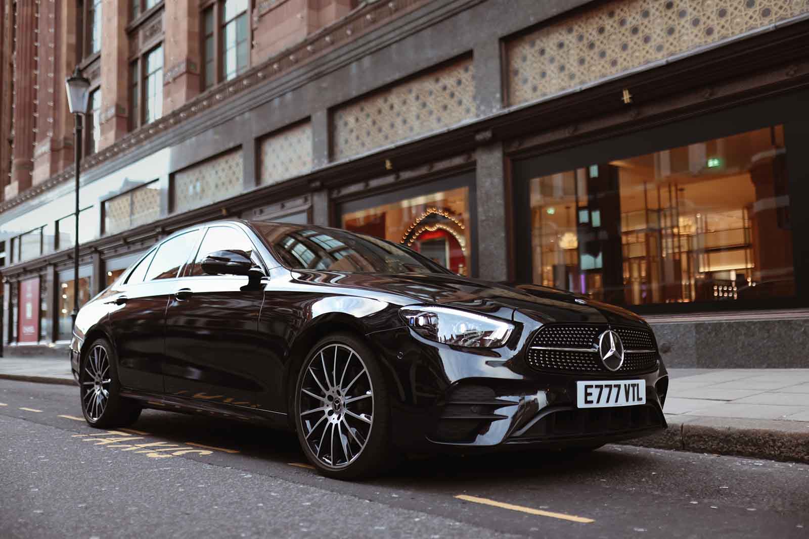 Mercedes Benz e class в Лондоне