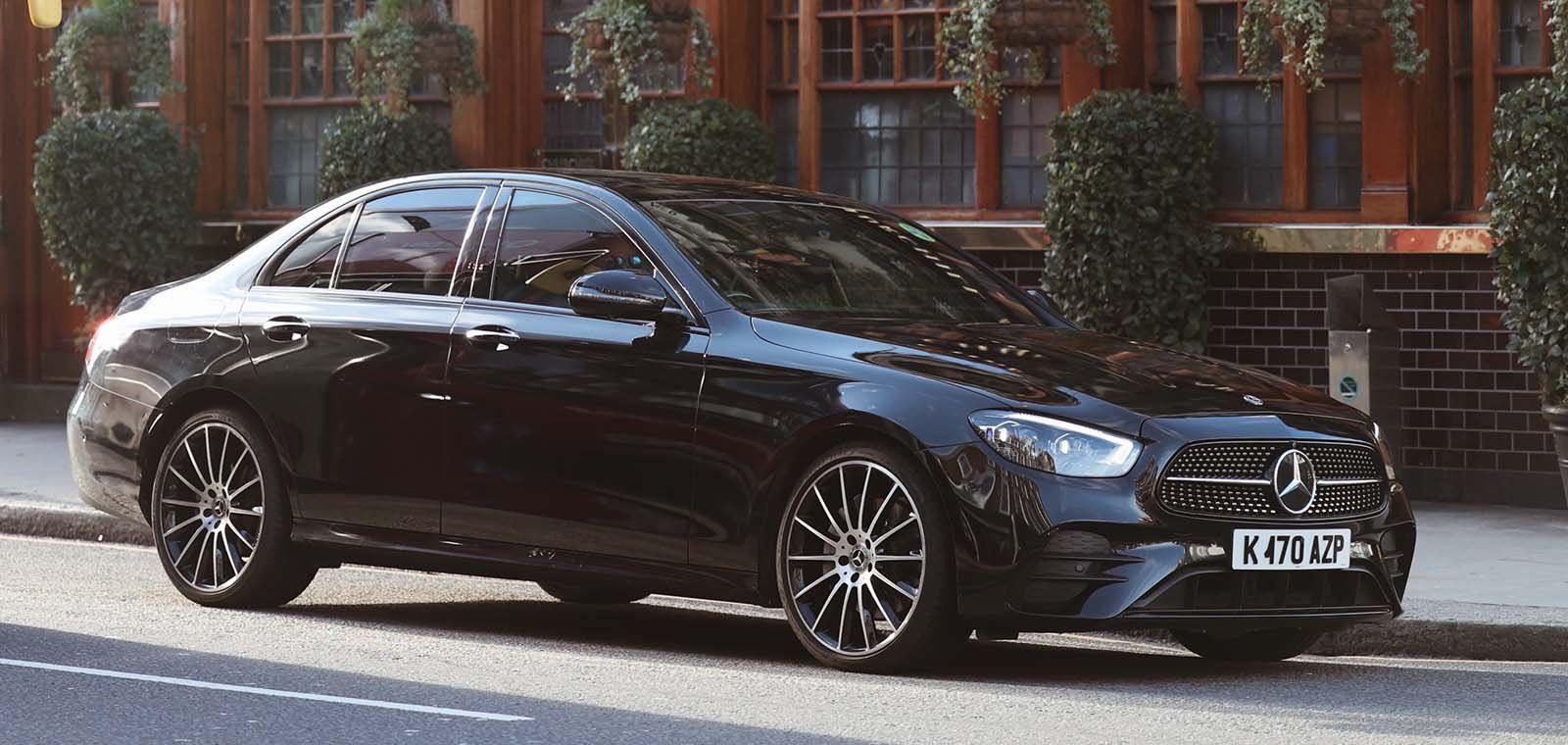 Mercedes-Benz E-Class at Farnborough