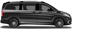 Mercedes-Benz V-Class chauffeur vehicle in London